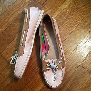 Sperry Shoes - Sperry Patent Leather Pink Loafers Sperry Shoes - Sperry Patent Leather Pink Loafers